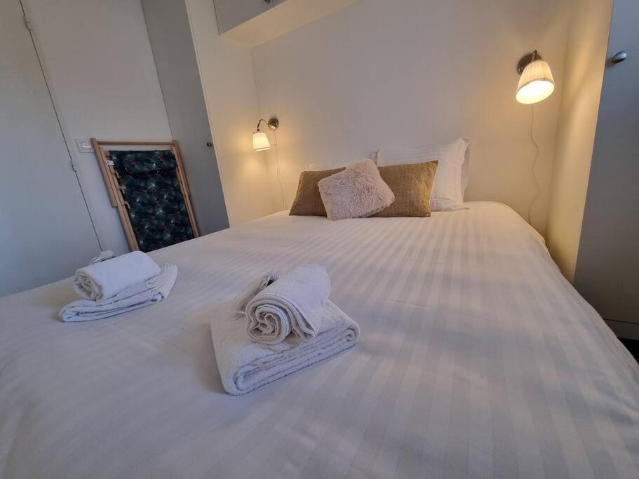 Cosy Plage-Acces Prive A La Mer Cabourg Exterior foto